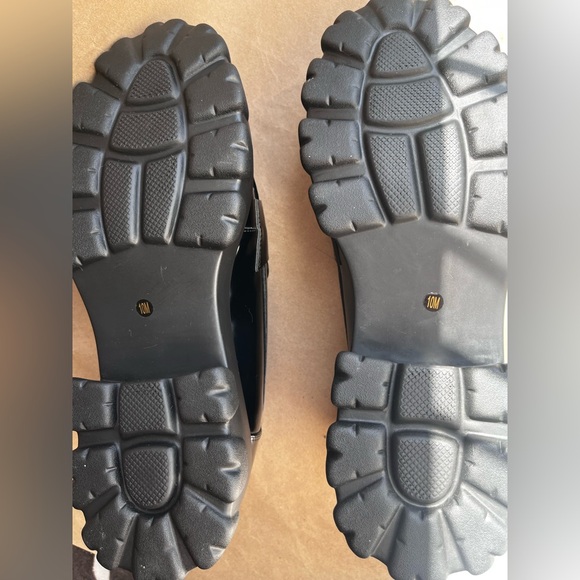 Bar III Black Platform Loafers Shoes Size 10 M - Picture 11 of 12